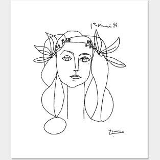 Picasso Head of a Woman Posters and Art